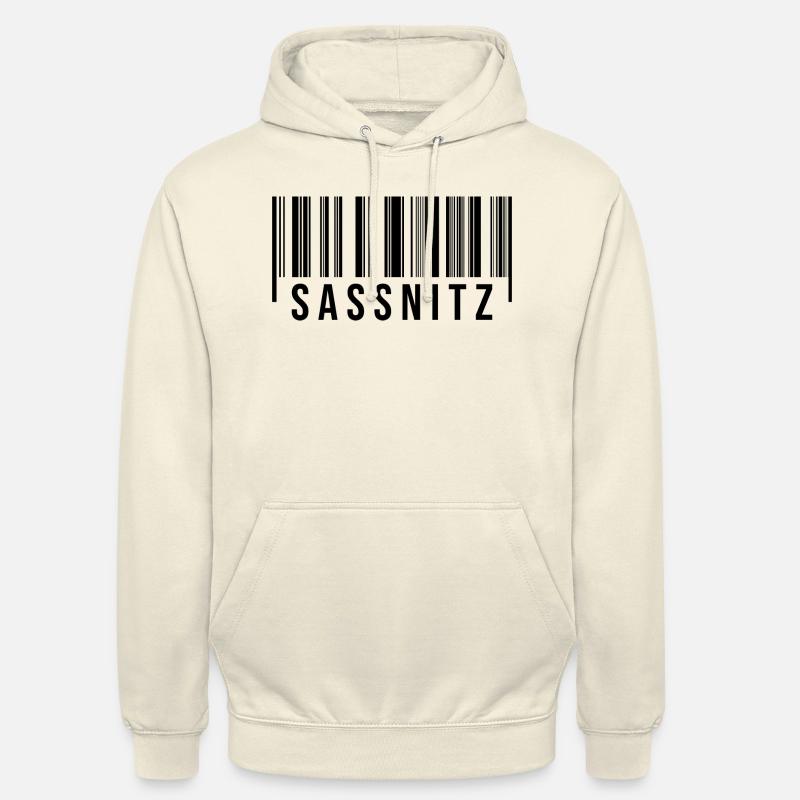 Sassnitz Strichcode - Unisex Hoodie - Vanille-Milchshake