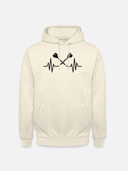 Darts logo - Unisex Hoodie - vanilla