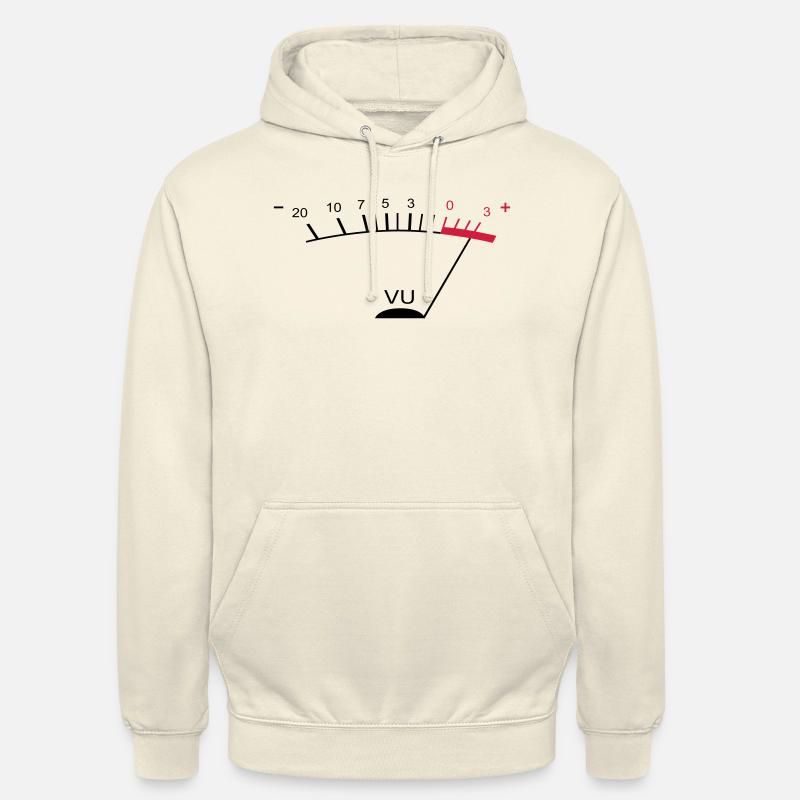 vu meter ii DE - Unisex Hoodie - Vanille-Milchshake