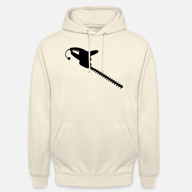 Elektro-Heckenschere_e1 - Unisex Hoodie - Vanille-Milchshake