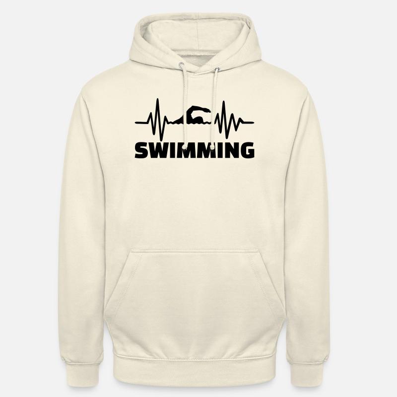 Nager - Sweat-shirt à capuche unisexe - vanille