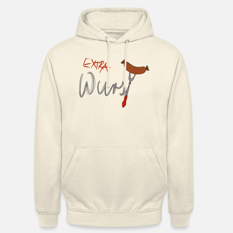 Saucisse supplémentaire - Sweat-shirt à capuche unisexe - vanille