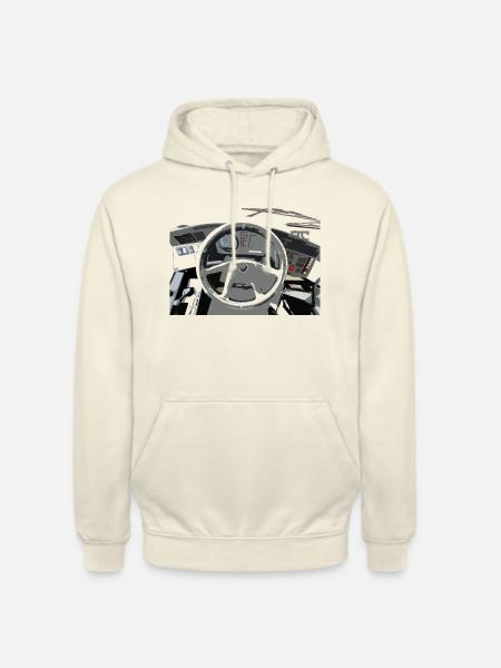 Dashboard T Shirt - Unisex Hoodie - vanilla