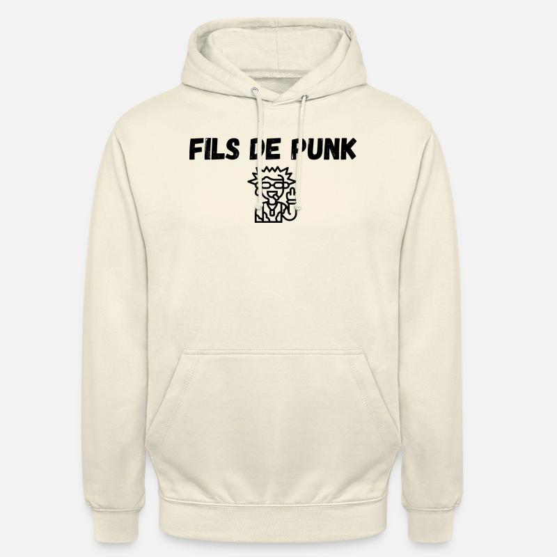 Fils de Punk (2) Sweat-shirt à capuche unisexe