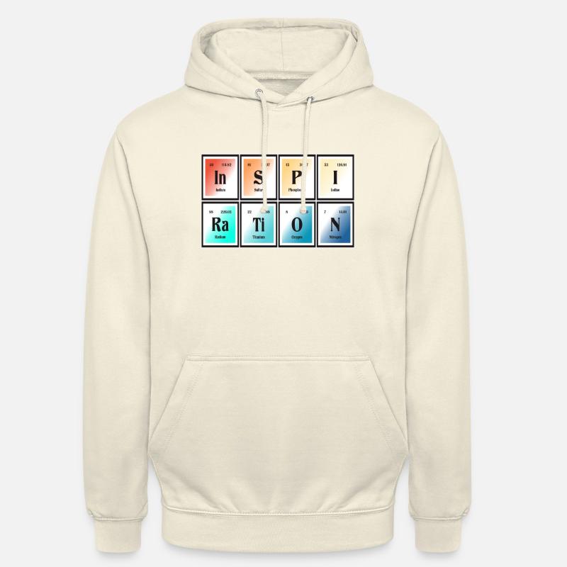 Inspiration | Periodensystem der Elemente - Unisex Hoodie - Vanille-Milchshake