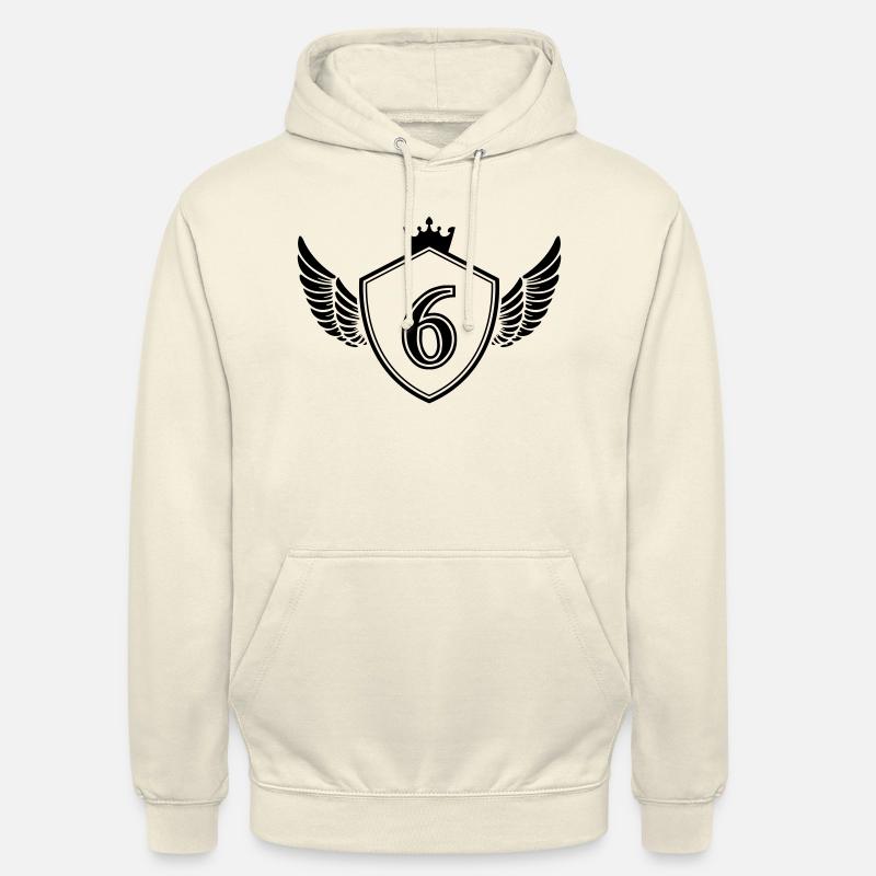 wappen 6 - Unisex Hoodie - Vanille-Milchshake