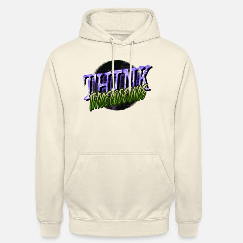 admin computer programming - Unisex Hoodie - Vanille-Milchshake