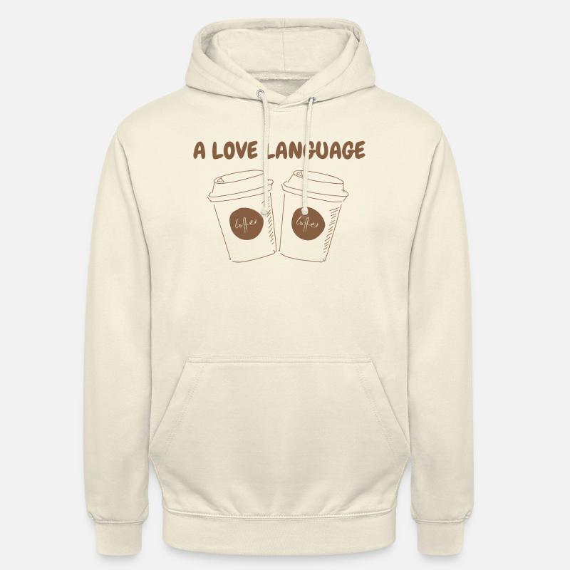 A LOVE LANGUAGE - Unisex Hoodie - Vanille-Milchshake