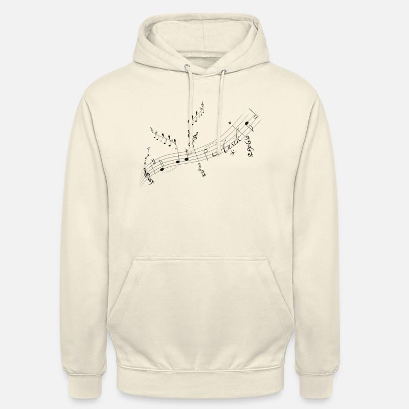 Notepad - Sweat-shirt à capuche unisexe - vanille