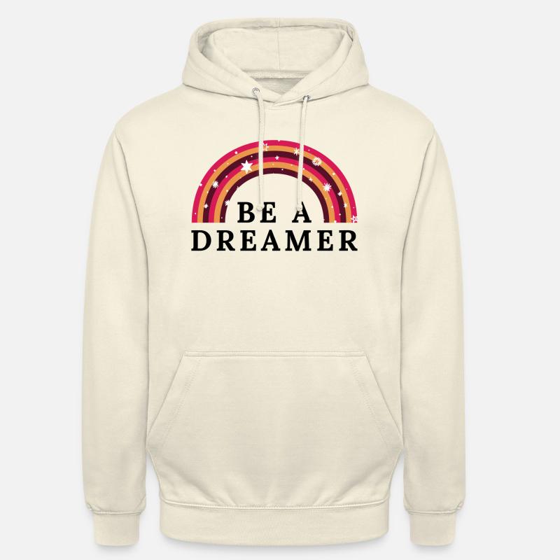 Sei ein Träumer - Unisex Hoodie - Vanille-Milchshake