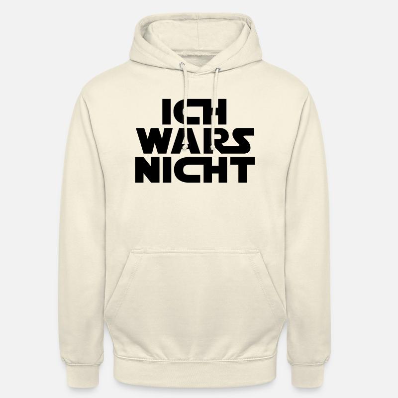 Ce n'était pas moi! - Sweat-shirt à capuche unisexe - vanille