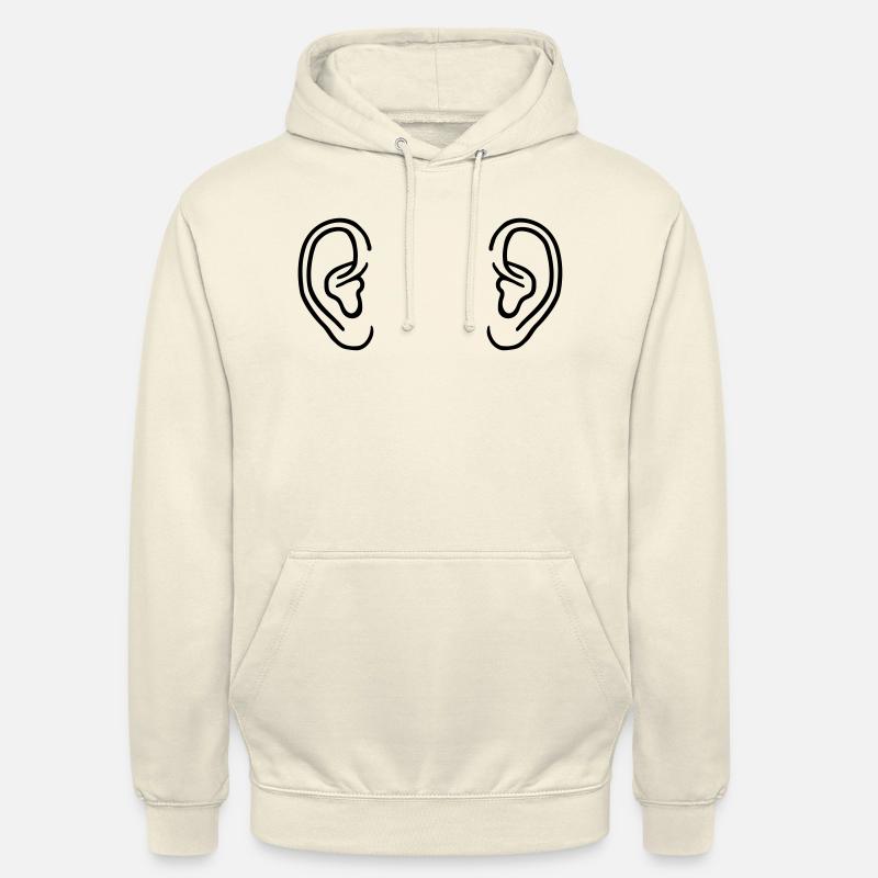 Korva - Unisex-huppari - vaniljapirtelö