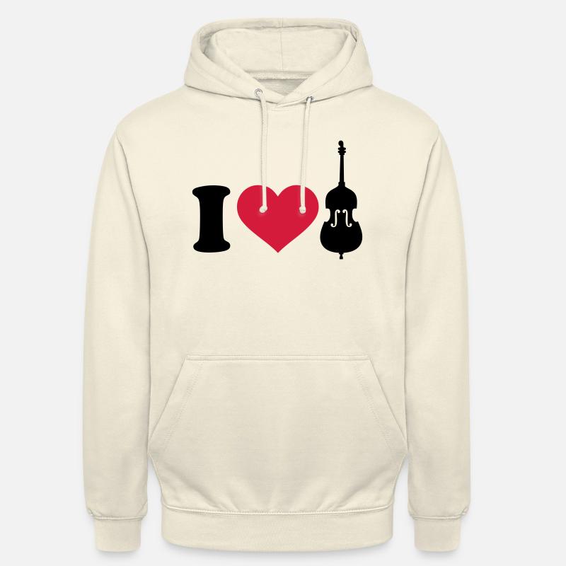 Kontrabass - Unisex Hoodie - Vanille-Milchshake