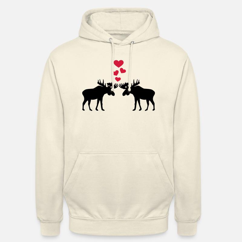 Elch - Unisex Hoodie - Vanille-Milchshake