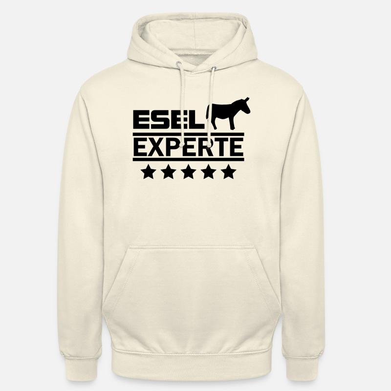 Esel Experte - Unisex Hoodie - Vanille-Milchshake