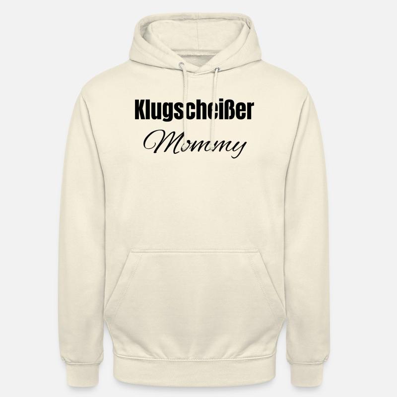Klugscheißer Mama - Unisex Hoodie - Vanille-Milchshake