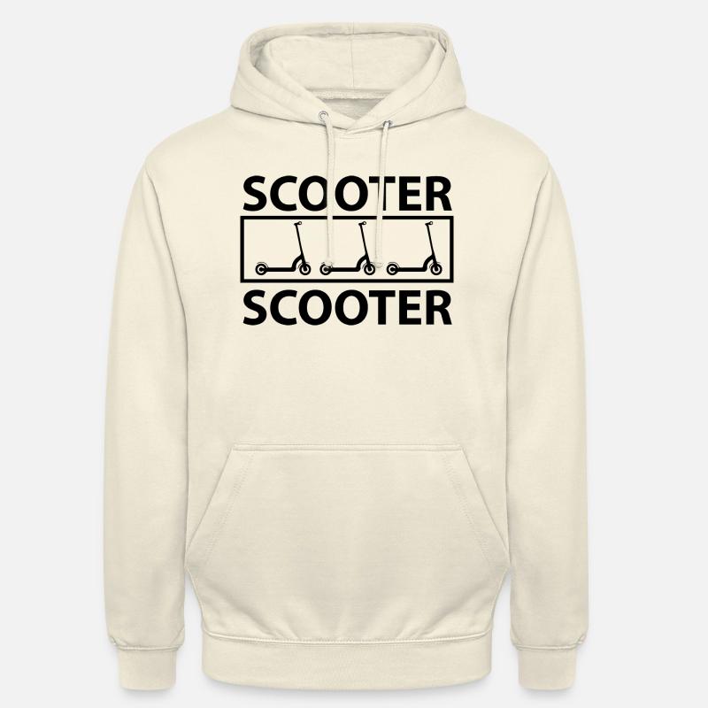 E-Scooter E-Roller Scooter - Unisex Hoodie - Vanille-Milchshake