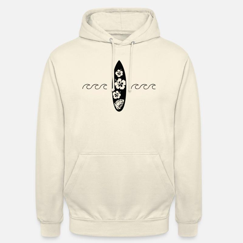 Surf original - Sweat-shirt à capuche unisexe - vanille