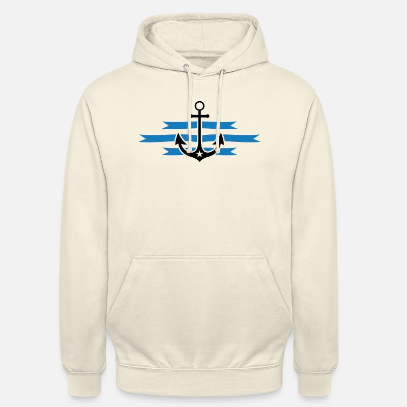 anchor - Unisex Hoodie - vanilla