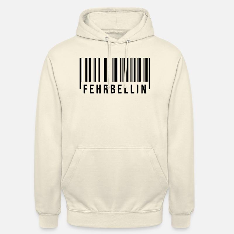 Fehrbellin Strichcode - Unisex Hoodie - Vanille-Milchshake