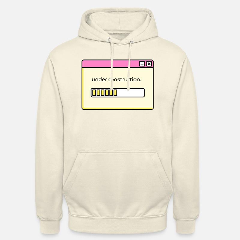 under constrcution. - Unisex Hoodie - Vanille-Milchshake