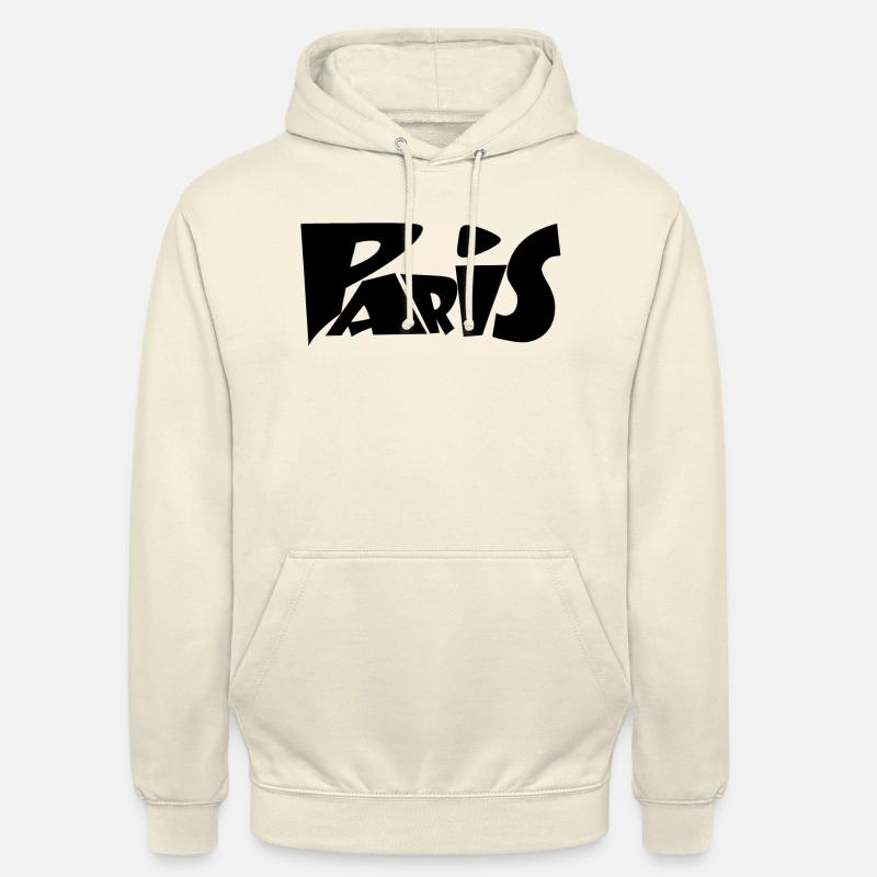 Moduli di Parigi - Felpa con cappuccio unisex - milkshake