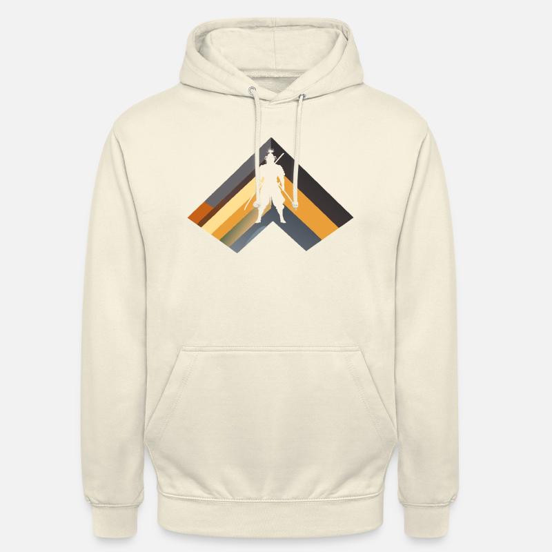 Épée Ninja Samouraï - Sweat-shirt à capuche unisexe - vanille