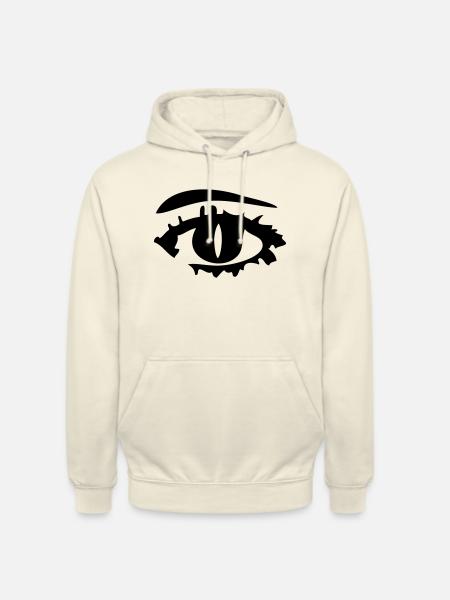 Auge Augen - Unisex Hoodie - Vanille-Milchshake