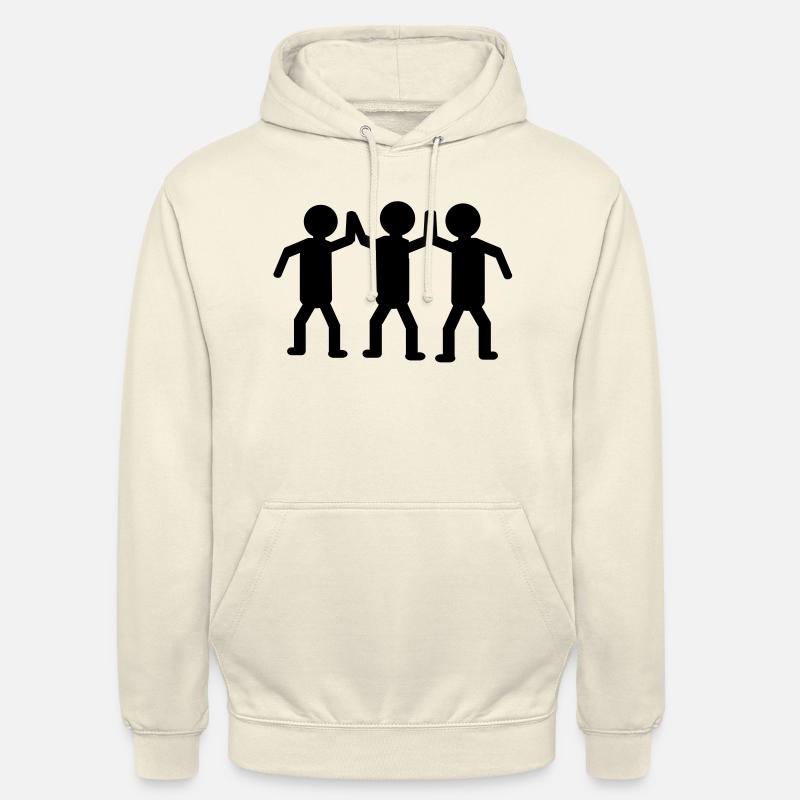 winner victory sieger - Sweat-shirt à capuche unisexe - vanille