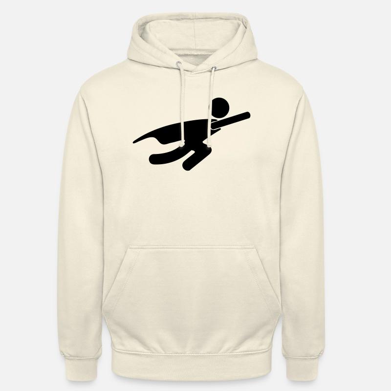 Superheld - Unisex Hoodie - Vanille-Milchshake