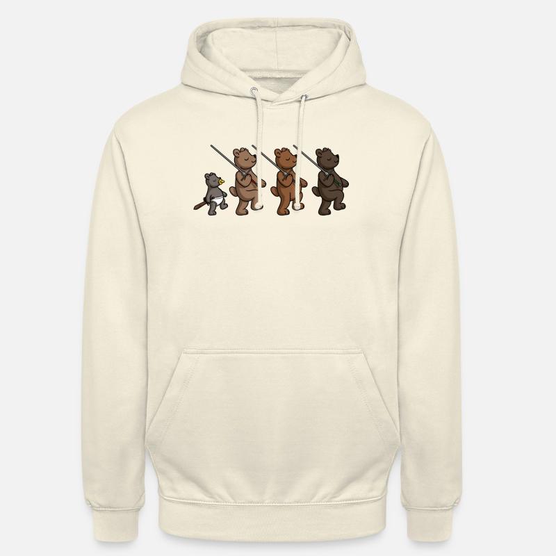 Schwerterbärchen - Unisex Hoodie - Vanille-Milchshake