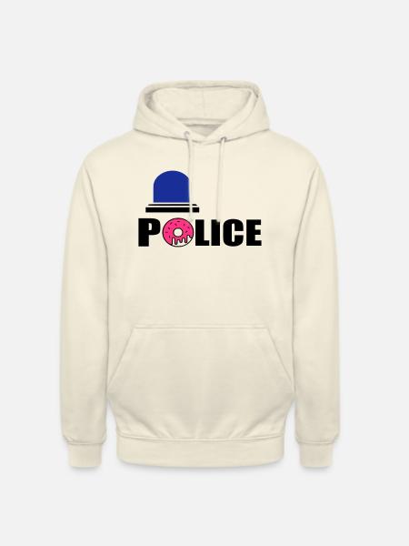 police d - Unisex Hoodie - vanilla