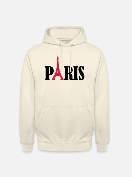 Paris - Unisex Hoodie - vanilla