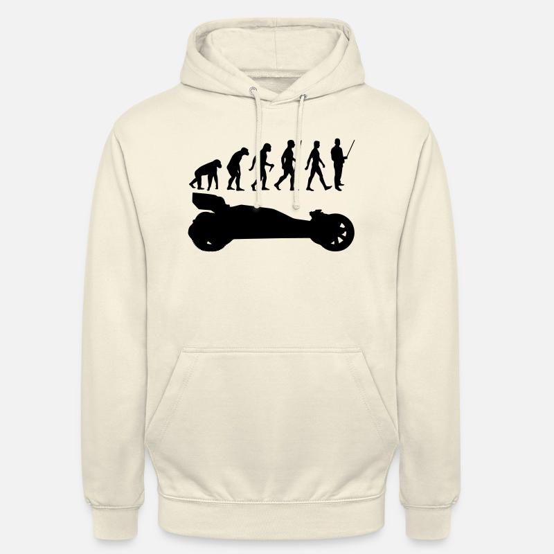 Evolution rc car - Unisex Hoodie - Vanille-Milchshake
