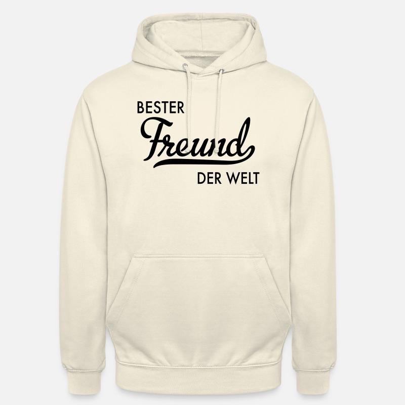 Bester Freund der Welt - Unisex Hoodie - Vanille-Milchshake