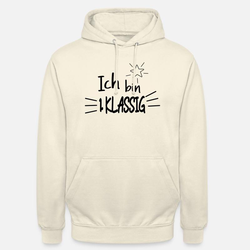 Ich bin 1 Klassig - Unisex Hoodie - Vanille-Milchshake