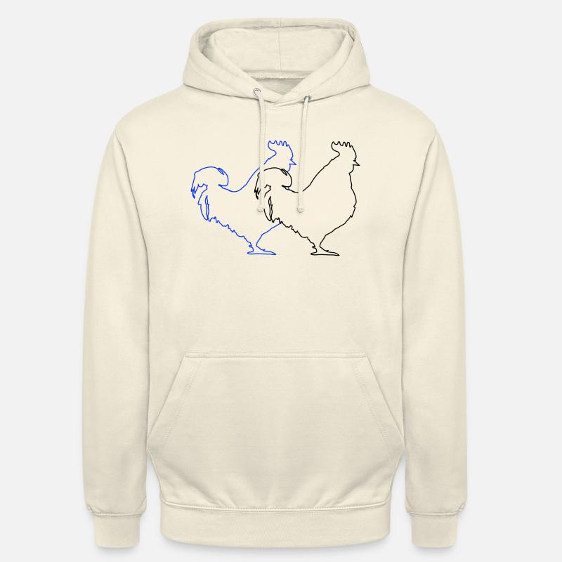 Rooster 2 - Unisex Hoodie - vanilla
