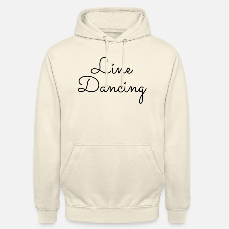Danse Musique de danse - Sweat-shirt à capuche unisexe - vanille