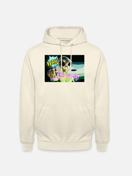 Alien is coming - Unisex Hoodie - Vanille-Milchshake
