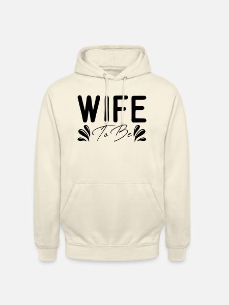 Future Mrs. : Future épouse - Sweat-shirt à capuche unisexe - vanille