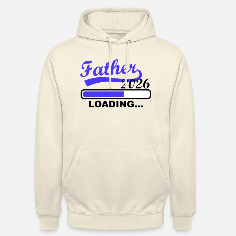Vater 2026 Wird Geladen Loading - Unisex Hoodie - Vanille-Milchshake