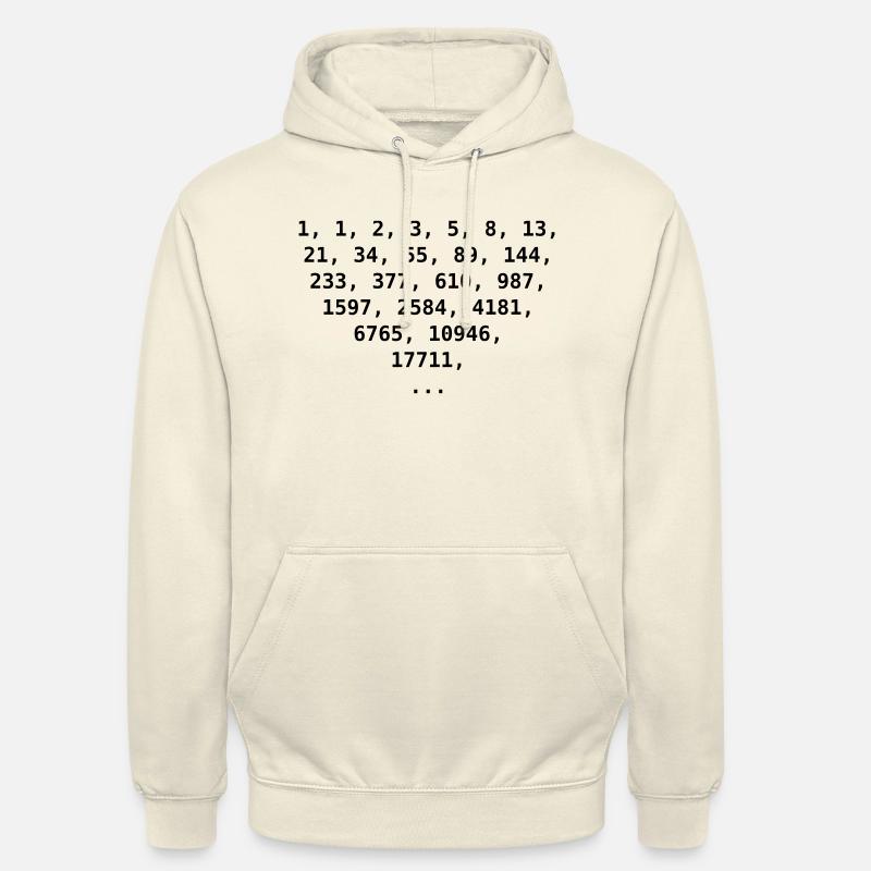 Fibonacci Zahlen - Unisex Hoodie - Vanille-Milchshake