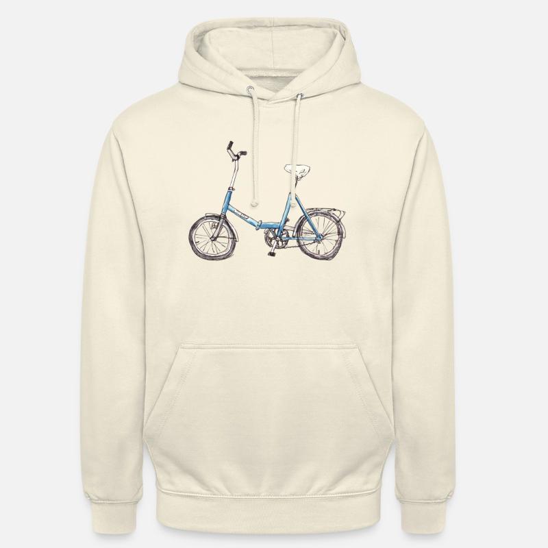 Roue pliante - Sweat-shirt à capuche unisexe - vanille