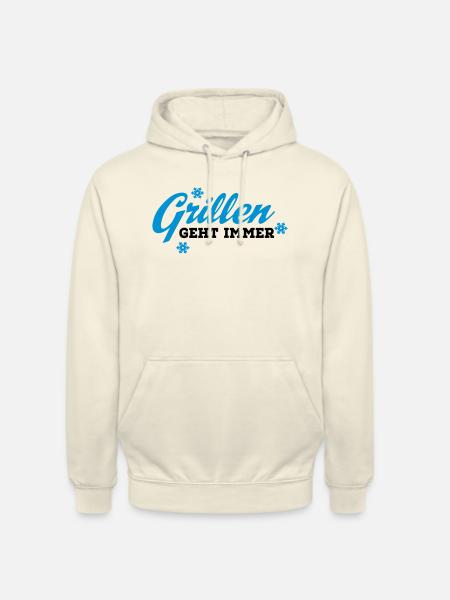grillen - Unisex Hoodie - Vanille-Milchshake
