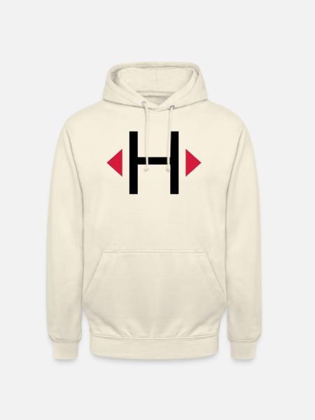 Elb H dinghy - Unisex Hoodie - vanilla