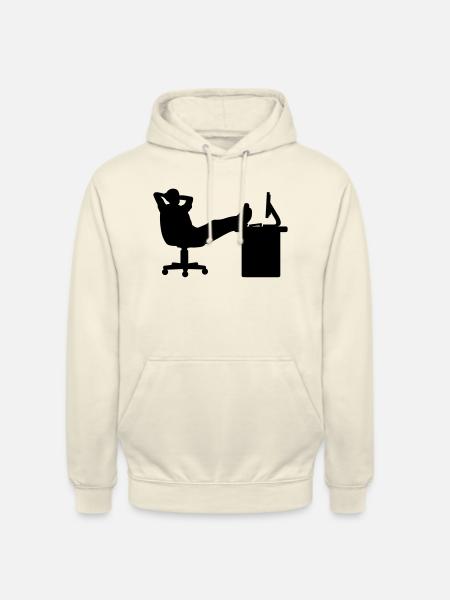 Boss relax - Unisex Hoodie - Vanille-Milchshake