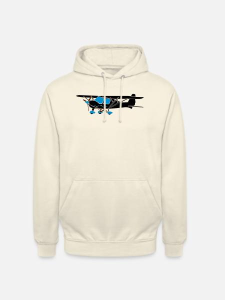 C42 - Sweat-shirt à capuche unisexe - vanille
