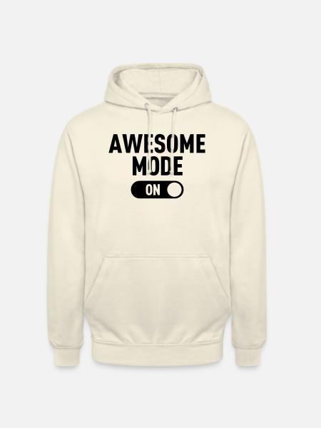 Awesome Mode - Unisex Hoodie - Vanille-Milchshake