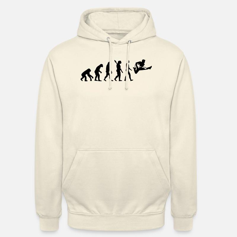 Evolution Guitar - Unisex Hoodie - vanilla