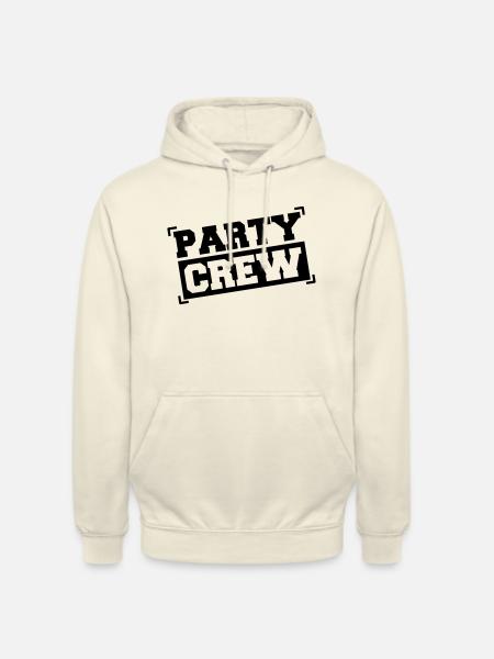 party_crew01 - Unisex Hoodie - Vanille-Milchshake